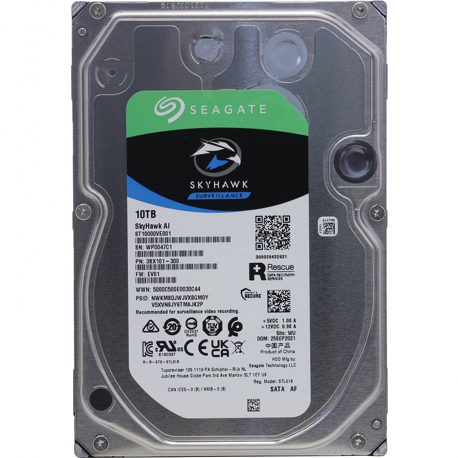 Seagate Skyhawk Ai Tb Sata Iii Mb St Ve