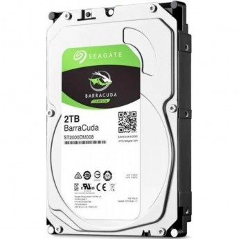 Жесткий диск SEAGATE BARRACUDA ST2000DM008, 2ТБ, HDD, SATA III, 3.5"