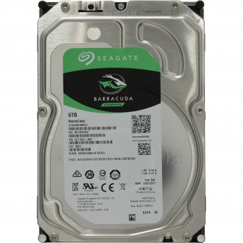 Жесткий диск SEAGATE BARRACUDA ORIGINAL SATA-III 6TB DESKTOP (5400RPM) 256MB 3.5"