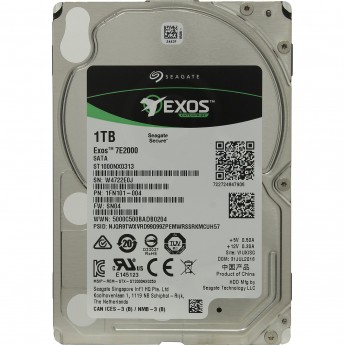 Жесткий диск SEAGATE ENTERPRISE EXOS 2.5" 1.0 TB SATA III 128 MB