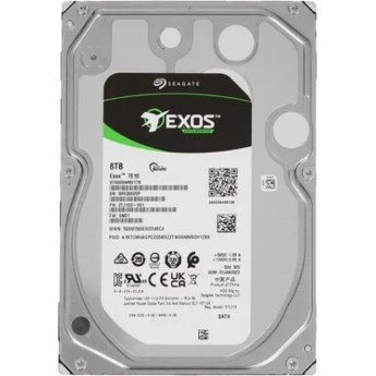 Жесткий диск SEAGATE EXOS 7E10 SATA 8TB 7200RPM 6GB/S 256MB