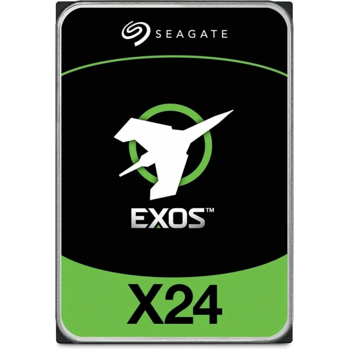 Жесткий диск SEAGATE EXOS X24 , 24ТБ, HDD, SATA III, 3.5" ST24000NM002H