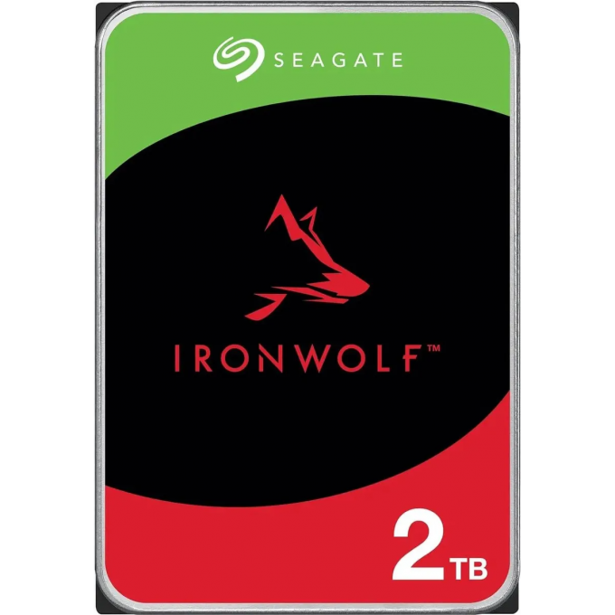 Жесткий диск SEAGATE IRONWOLF , 2ТБ, HDD, SATA III, 3.5" ST2000VN003