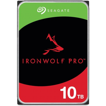 Жесткий диск SEAGATE IRONWOLF PRO ST10000NT001, 10ТБ, HDD, SATA III, 3.5"