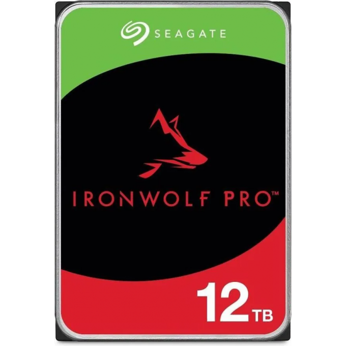 Жесткий диск SEAGATE IRONWOLF PRO , 12ТБ, HDD, SATA III, 3.5" ST12000NT001