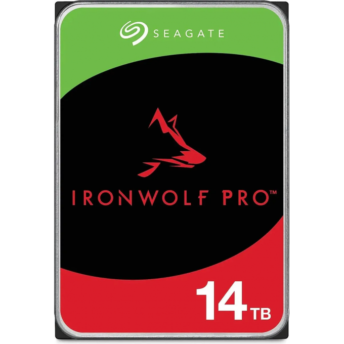 Жесткий диск SEAGATE IRONWOLF PRO , 14ТБ, HDD, SATA III, 3.5" ST14000NT001