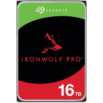 Жесткий диск SEAGATE IRONWOLF PRO ST16000NT001, 16ТБ, HDD, SATA III, 3.5"