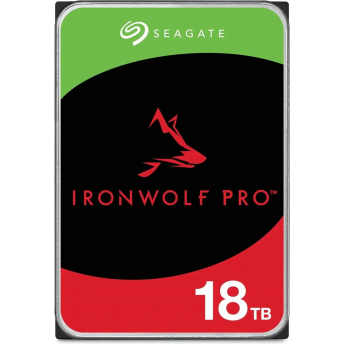 Жесткий диск SEAGATE IRONWOLF PRO ST18000NT001, 18ТБ, HDD, SATA III, 3.5"