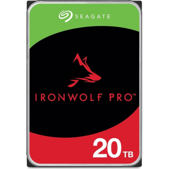 Жесткий диск SEAGATE IRONWOLF PRO ST20000NT001, 20ТБ, HDD, SATA III, 3.5"