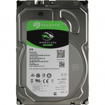 Жесткий диск SEAGATE ORIGINAL BARRACUDA 3.5" 8,0 TB, SATA-III, 256MB