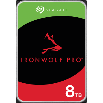 Жесткий диск SEAGATE ORIGINAL SATA-III 8TB NAS IRONWOLF PRO (7200RPM) 256MB 3.5"