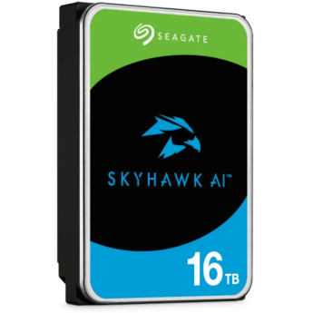 Жесткий диск SEAGATE SATA-III 16TB ST16000VE004 SURVEILLANCE SkyHawkAI 512E (7200rpm) 512Mb 3.5" Жесткий диск SEAGATE SATA-III 16TB ST16000VE004 SURVEILLANCE SkyHawkAI 512E (7200rpm) 512Mb 3.5"
