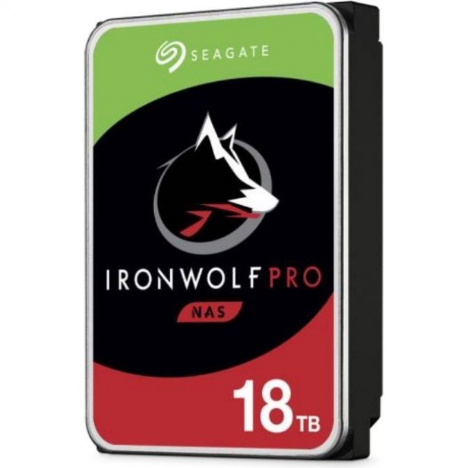 Жесткий диск SEAGATE SATA-III 18Tb NAS IRONWOLF PRO (7200rpm) 256Mb 3.5" ST18000NE000