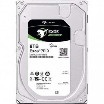 Жесткий диск SEAGATE SATA-III 6TB EXOS 7E10 (7200RPM) 256MB 3.5"