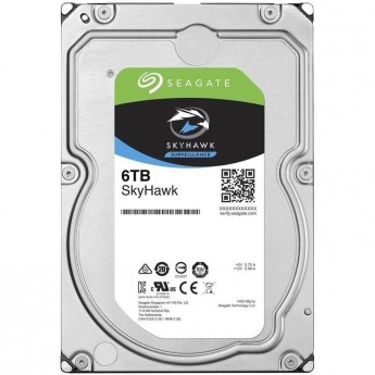 Жесткий диск SEAGATE SATA-III 6Tb SURVEILLANCE SKYHAWK (5400rpm) 256Mb 3.5"