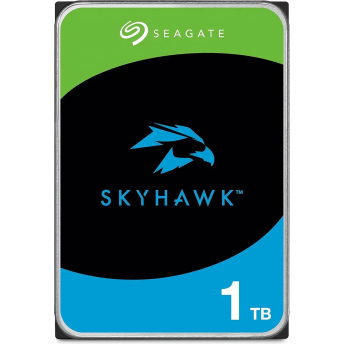 Жесткий диск SEAGATE SKYHAWK ST1000VX013, 1ТБ, HDD, SATA III, 3.5"