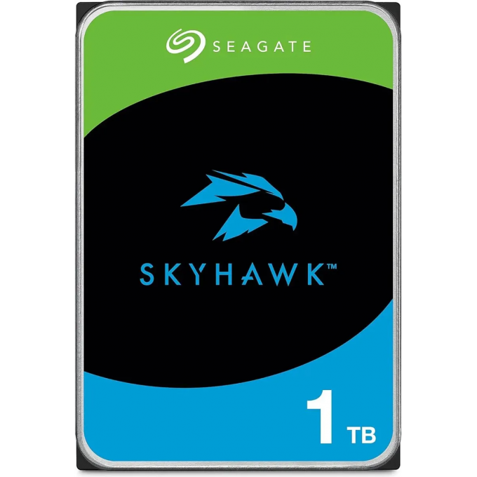 Жесткий диск SEAGATE SKYHAWK , 1ТБ, HDD, SATA III, 3.5" ST1000VX013