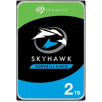 Жесткий диск SEAGATE SKYHAWK ST2000VX017, 2ТБ, HDD, SATA III, 3.5"