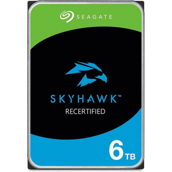 Жесткий диск SEAGATE SKYHAWK ST6000VX008, 6ТБ, HDD, SATA III, 3.5"