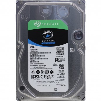 Жесткий диск SEAGATE SKYHAWK AI 3.5" 10 TB SATA III, 256 Mb