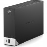 Жесткий диск SEAGATE USB 3.0 12.2Tb ONE TOUCH HUB 3.5" черный USB 3.0 type C STLC12000400